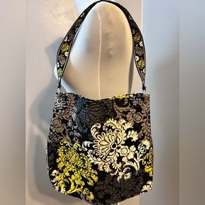 Vera Bradley Black and Green Tote Bag